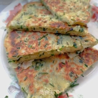 野葱油饼的做法步骤：12