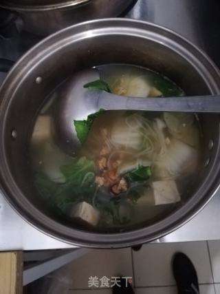 豆腐粉丝汤的做法步骤：6