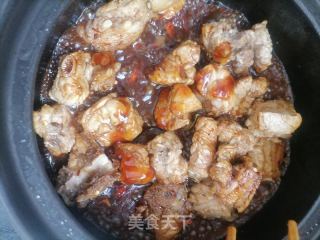 鲍鱼烧排骨的做法步骤：6