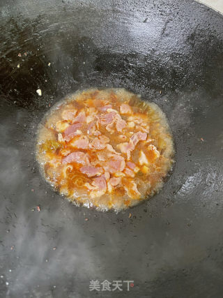 水煮酸菜豆腐肉片的做法步骤：13
