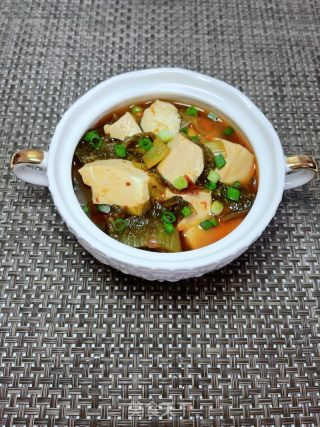 酸菜豆腐的做法步骤：12