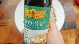 白灼秋葵鲍鱼片的做法步骤：17