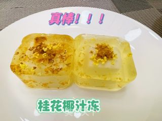 零难度的饭后甜点 | 桂花椰汁冻的做法步骤：8