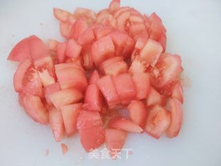 番茄豆腐的做法步骤：3