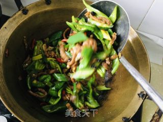 小炒肉的做法步骤：9