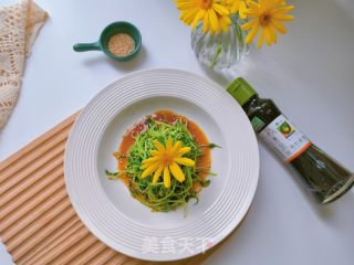 凉拌豌豆苗的做法步骤：6
