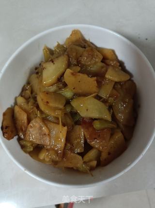 尖椒炒土豆片的做法