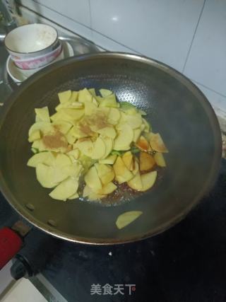 尖椒炒土豆片的做法步骤：6