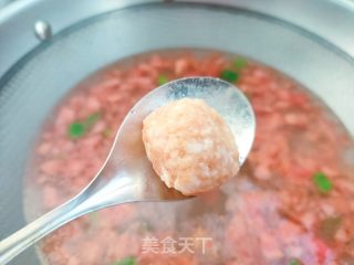 番茄丸子汤的做法步骤：6