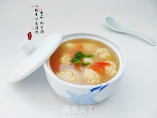 番茄丸子汤的做法步骤：9