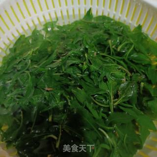 马兰头拌豆皮的做法步骤：6
