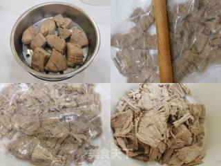 超简单的自制肉松，酥脆鲜香又好吃的做法步骤：4