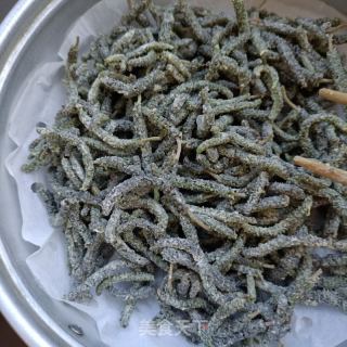 羊肉拌构树穗的做法步骤：8