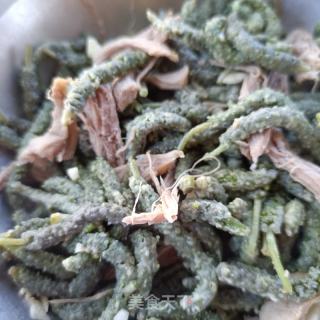 羊肉拌构树穗的做法步骤：16