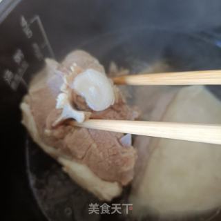 水萝卜羊肉汤的做法步骤：6