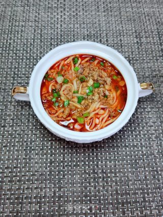 番茄牛肉粒汤面的做法步骤：12