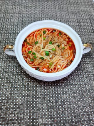 番茄牛肉粒汤面的做法步骤：13