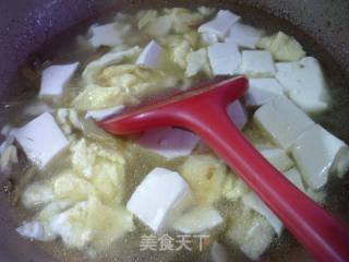 榨菜丝鸡蛋豆腐汤的做法步骤：8