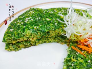 葱香鸡蛋饼的做法