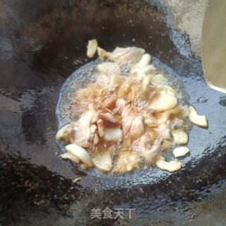 豆皮木耳炒蒜苔的做法步骤：11