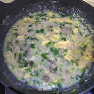 香菜牛肉燕麦粥的做法步骤：12