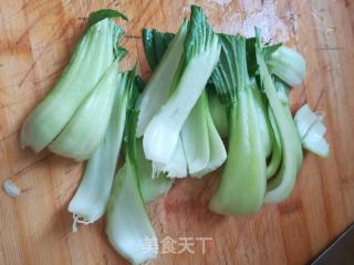 素炒油白菜的做法步骤：1