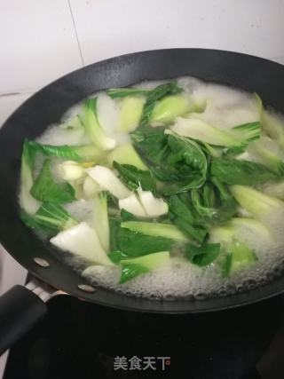 素炒油白菜的做法步骤：3