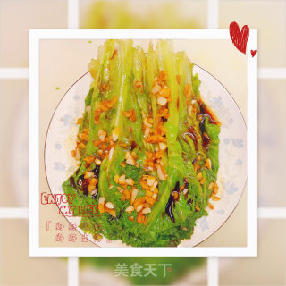 白灼生菜的做法