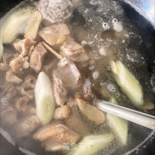 山药羊肉汤的做法步骤：5