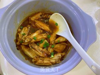 葱香鸡翅的做法步骤：8