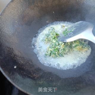 苜蓿炒蛋的做法步骤：9
