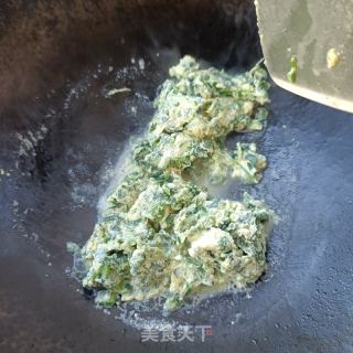 苜蓿炒蛋的做法步骤：10
