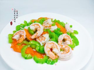 翡翠虾仁的做法