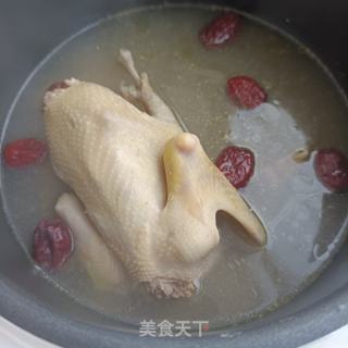 补中益气鸽子汤的做法步骤：5