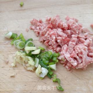 肉沫蕖荬芽小豆沫的做法步骤：5