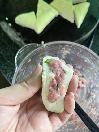 金针菇酿豆腐煲的做法步骤：6
