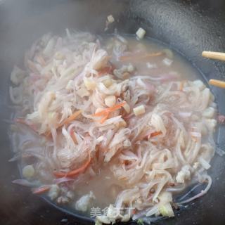 瑶柱粉丝水萝卜汤的做法步骤：18