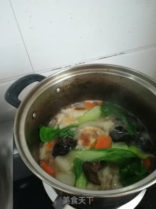 羊肉汤泡馍的做法步骤：4