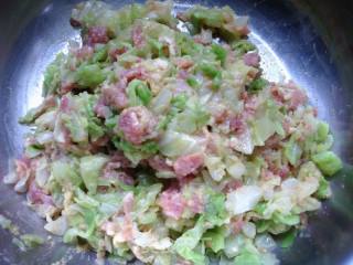 菜肉玉米面团子的做法步骤：13