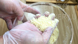 橙香酥粒麦芬的做法步骤：2