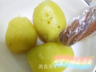 中式土豆泥的做法步骤：4