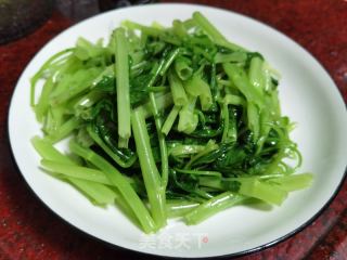 白灼通菜的做法步骤：5