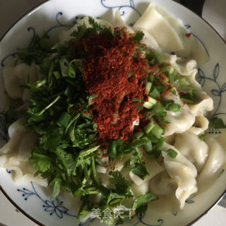 干拌羊肉水饺的做法步骤：7