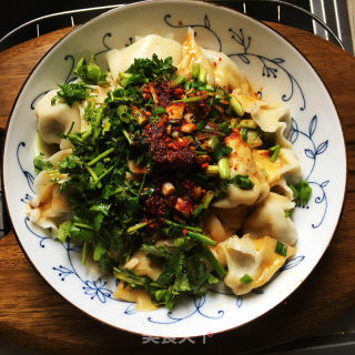 干拌羊肉水饺的做法步骤：9