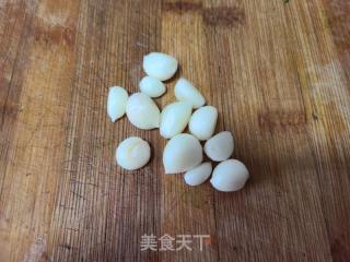 炝拌莙荙菜杆的做法步骤：3