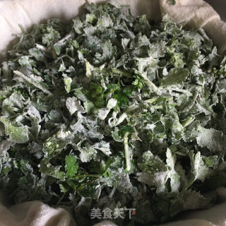 香菜麦饭的做法步骤：4