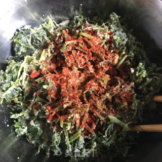 香菜麦饭的做法步骤：6
