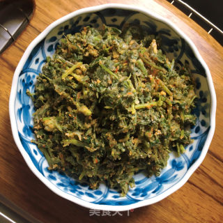 香菜麦饭的做法步骤：9