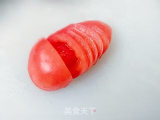 凉拌番茄粉丝的做法步骤：4