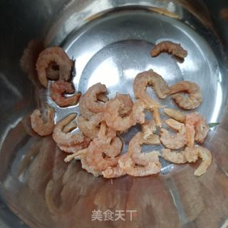 海米肉丁小豆沫的做法步骤：1